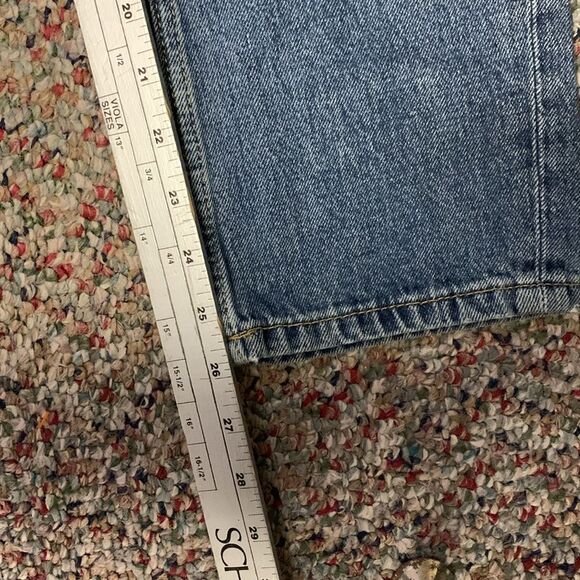 Zara NWT High Rise Floral Embroidered Sequined Distressed Boyfriend Jeans Size 2 - Picture 15 of 16